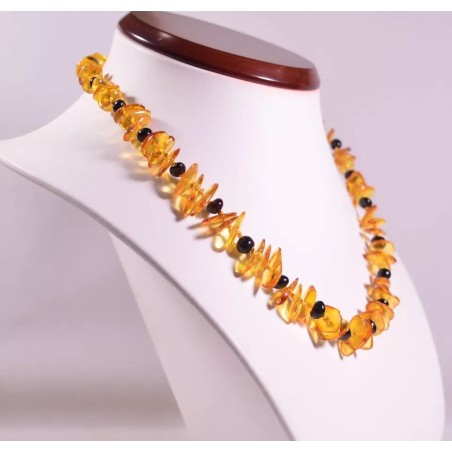 45 cm Lot of 3 wholesale natural Baltic amber adult necklace