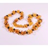 45 cm Lot of 3 wholesale natural Baltic amber adult necklace