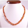 45 cm Lot of 5 wholesale natural Baltic amber necklace