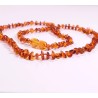 45 cm Lot of 5 wholesale natural Baltic amber necklace