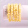 Lot 5 wholesale Natural Baltic amber baroque yellow adult bracelet