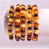 5 wholesale Genuine Baltic amber bracelet - multicolor style